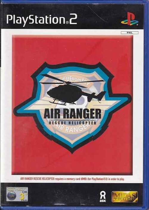 Air Ranger Rescue Helicopter - PS2 (B Grade) (Genbrug)
